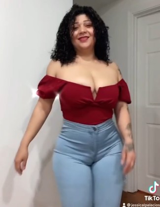 Jessica palacios hot tik tok video