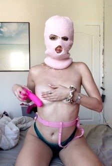 Natalie Reynolds Playing Dildo Tease Video
